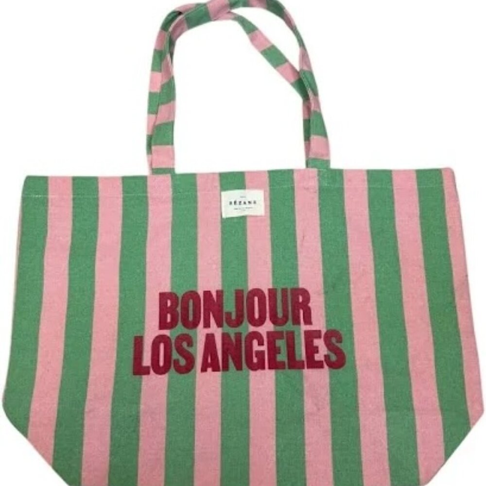 BRAND NEW Bonjour Las Angeles Sezane Tote bag